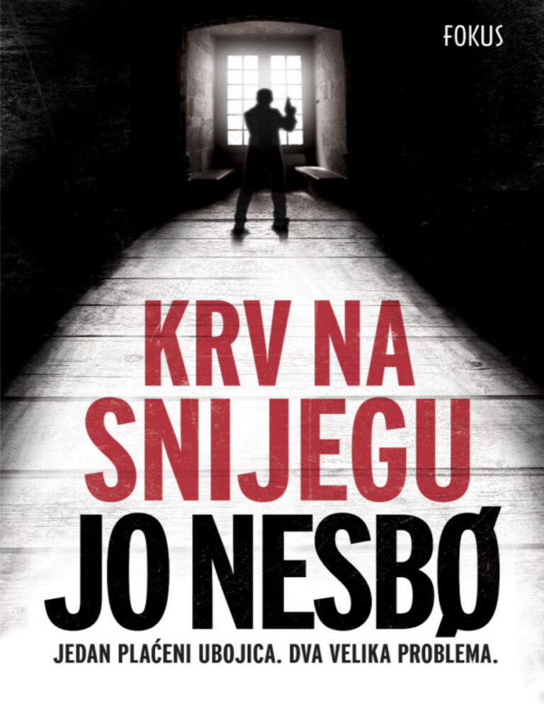 Krv na snijegu Croatian Edition Jo Nesbo Kitap Kapağı