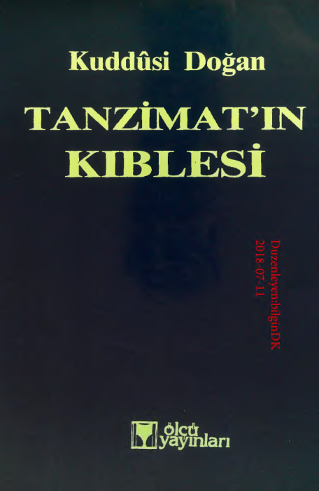 Tanzimat’ın Kıblesi PDF – Kuddusi Doğan