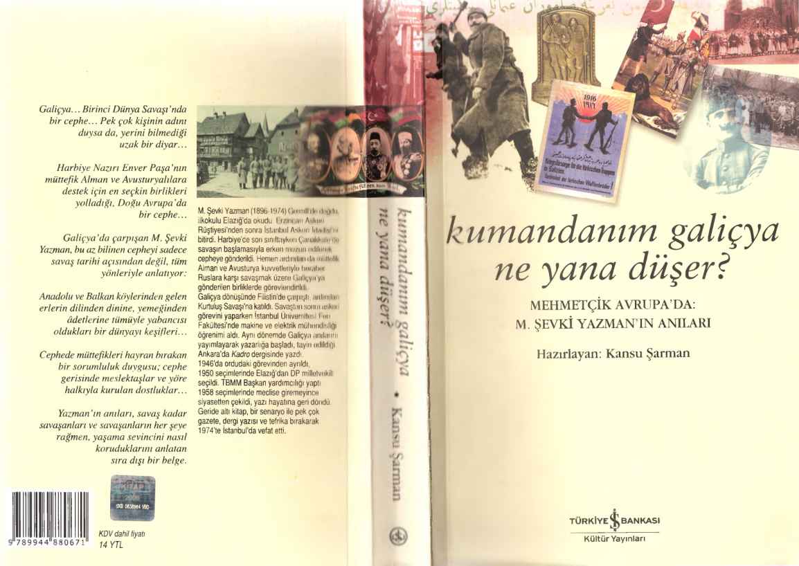 Kumandanım Galiçya Ne Yana Düşer? PDF – Kolektif / Anı