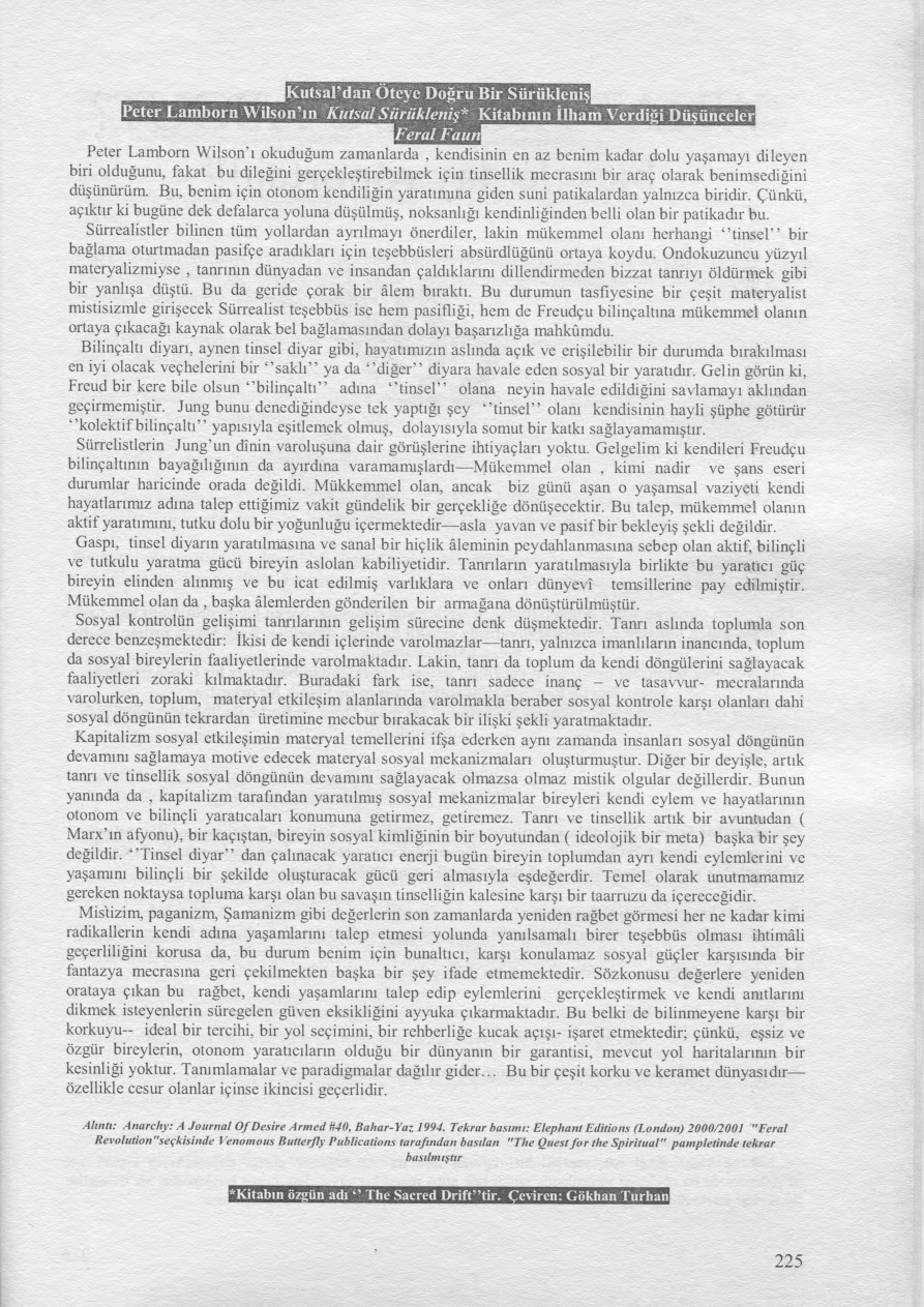 Kutsal’dan Öteye Doğru Bir Sürükleniş PDF – Kolektif / Felsefe