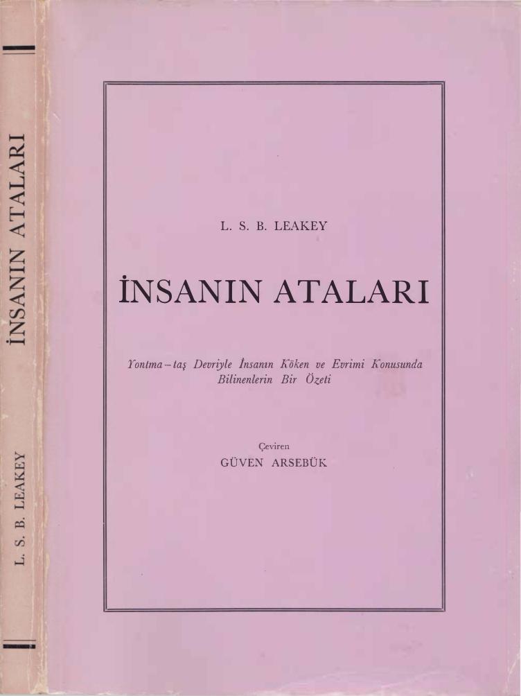 İnsanın Ataları PDF – L. S. B. Leakey