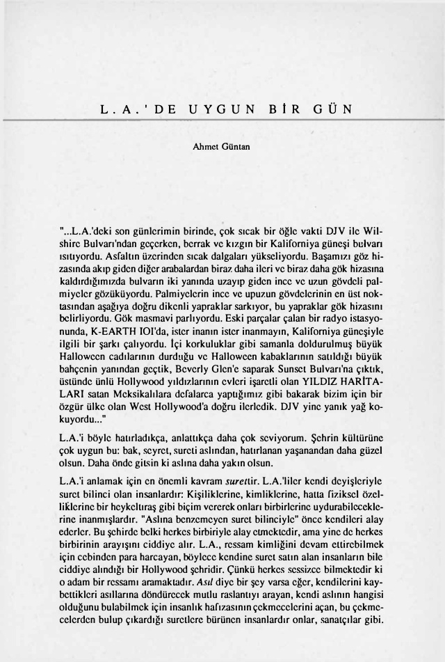 L.A.’de Uygun Bir Gün PDF – Ahmet Güntan