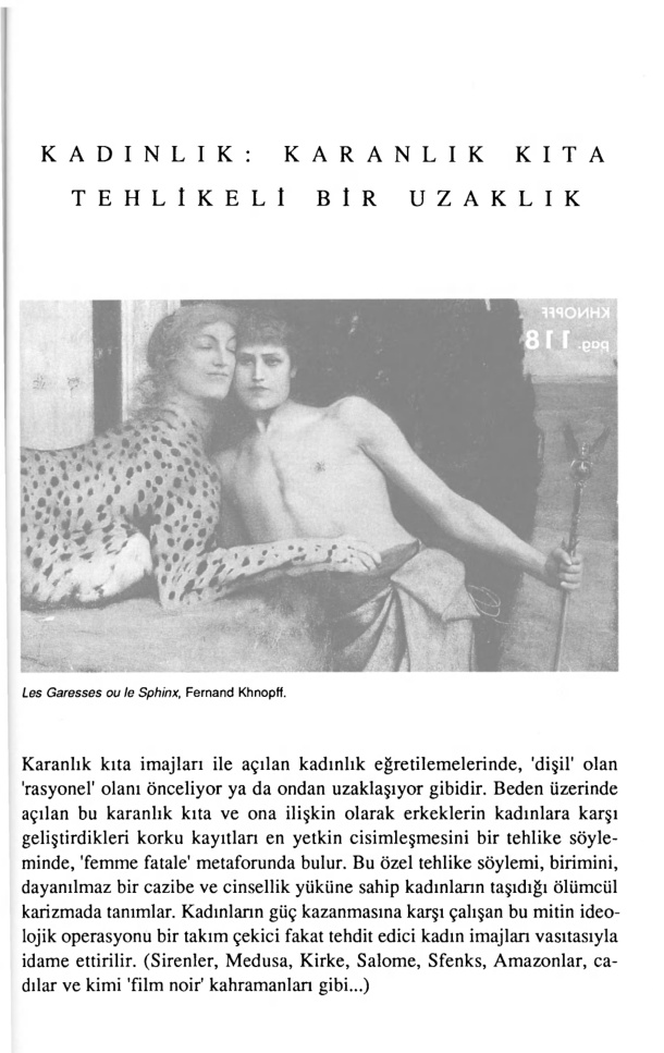 Kadınlık: Karanlık Kıta, Tehlikeli Bir Uzaklık PDF – Lale Müldür