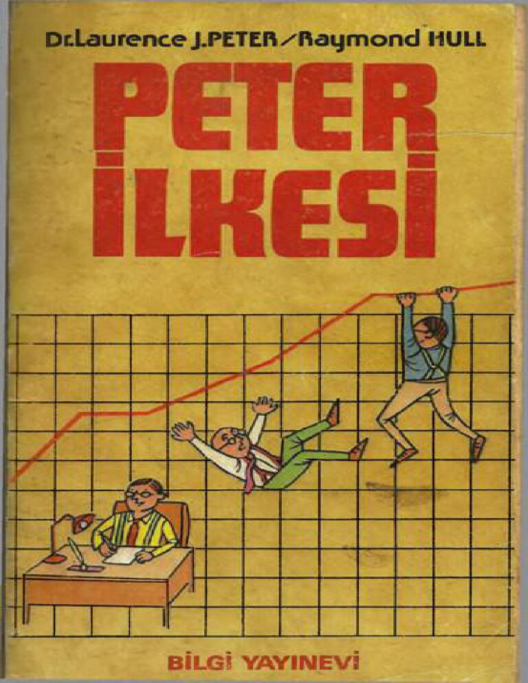 Laurence J. Peter & Raymond Hull Peter İlkesi Kitap Kapağı