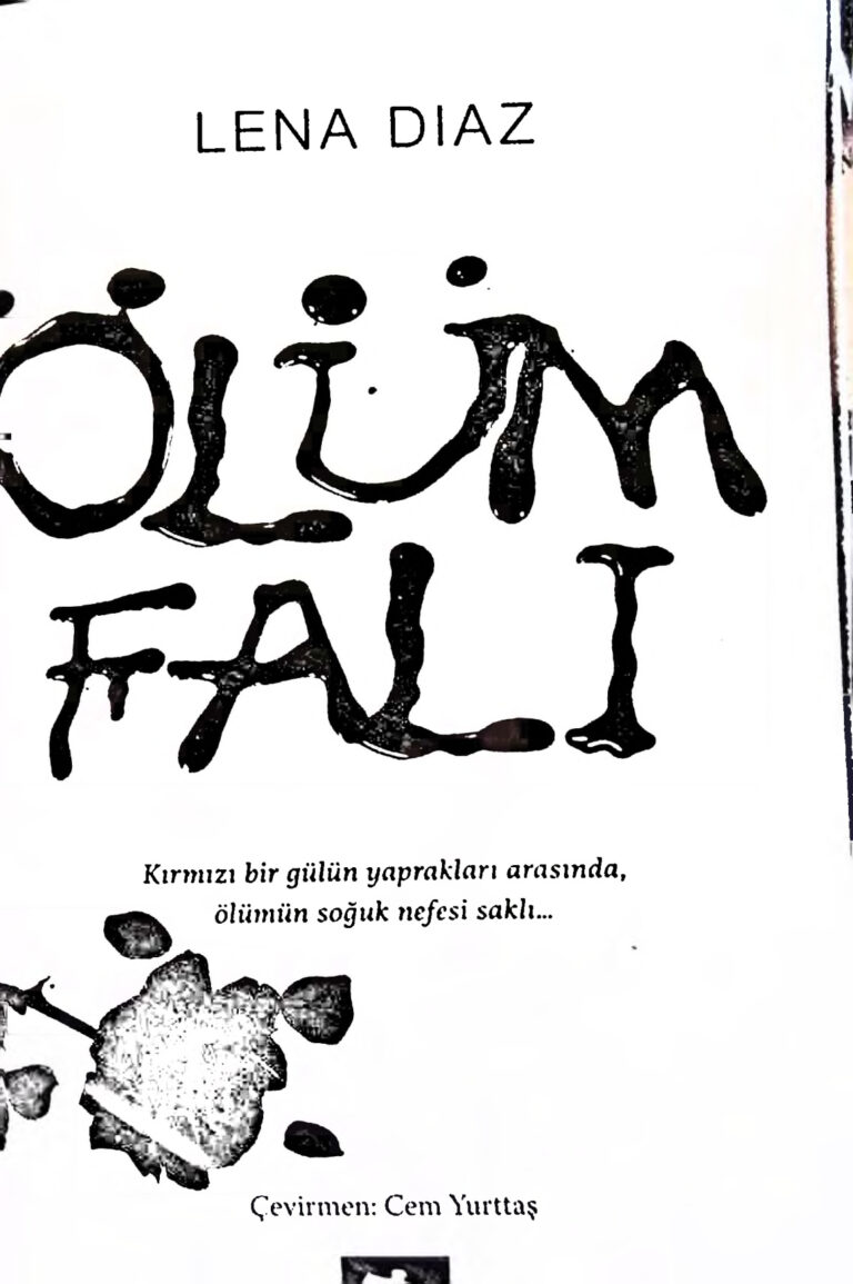 Lena Diaz Ölüm Falı Kitap Kapağı