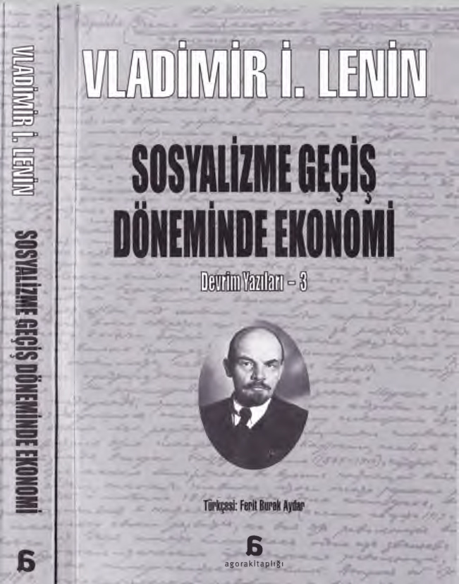 Devrim Yazıları 3: Sosyalizme Geçiş Döneminde Ekonomi PDF – Vladimir İlyiç Lenin
