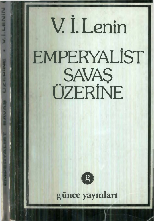 Emperyalist Savaş Üzerine PDF – Vladimir İlyiç Lenin