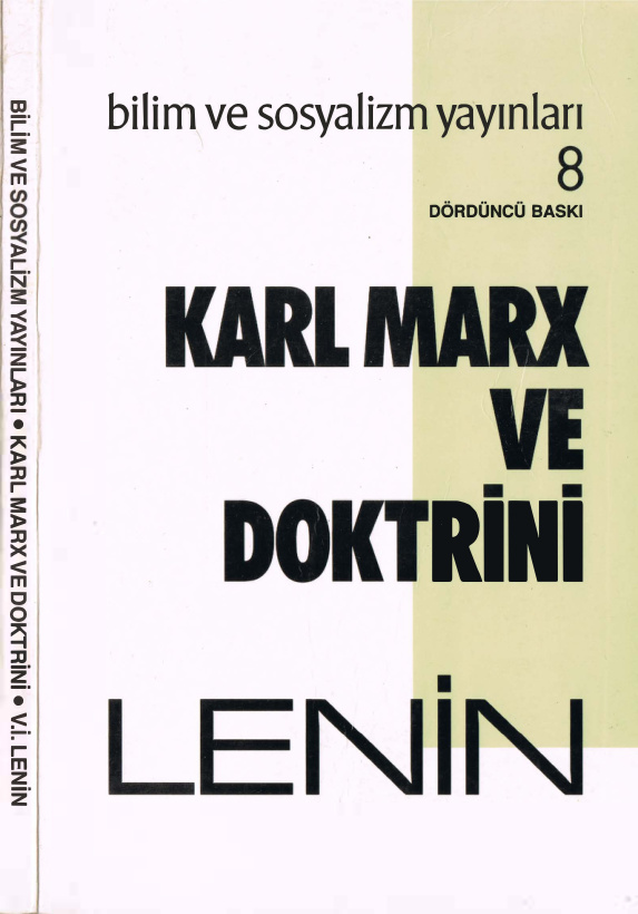 Karl Marks ve Doktrini PDF – Vladimir İlyiç Lenin