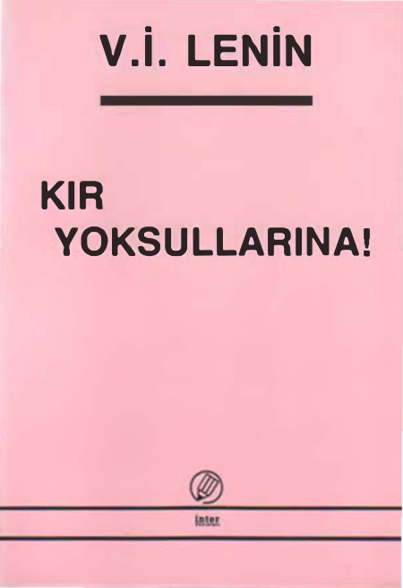 Kır Yoksullarına PDF – Vladimir İlyiç Lenin