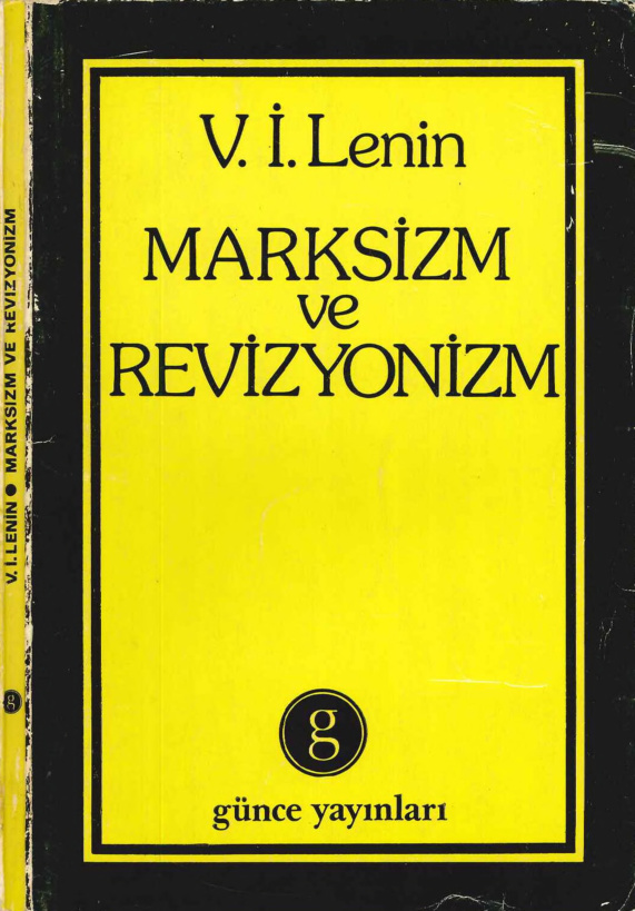 Marksizm ve Revizyonizm PDF – Vladimir İlyiç Lenin