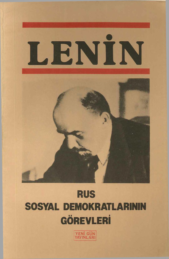 Rus Sosyal Demokratlarının Görevleri PDF – Vladimir İlyiç Lenin