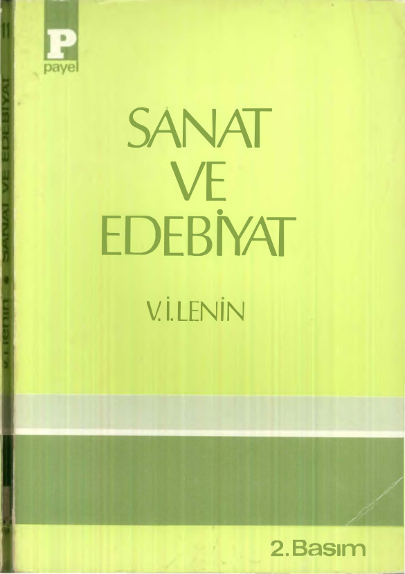 Sanat ve Edebiyat PDF – Vladimir İlyiç Lenin