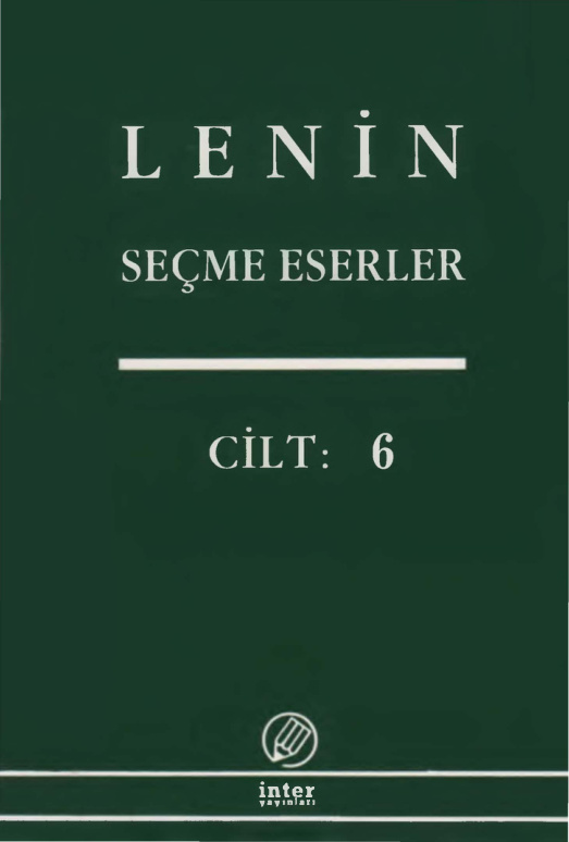 Seçme Eserler: Cilt 06 PDF – Vladimir İlyiç Lenin