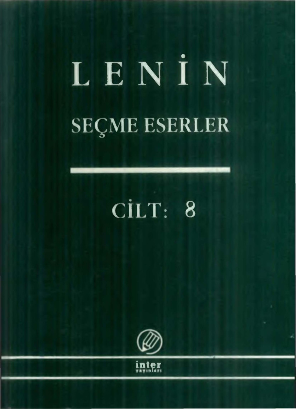 Seçme Eserler: Cilt 08 PDF – Vladimir İlyiç Lenin