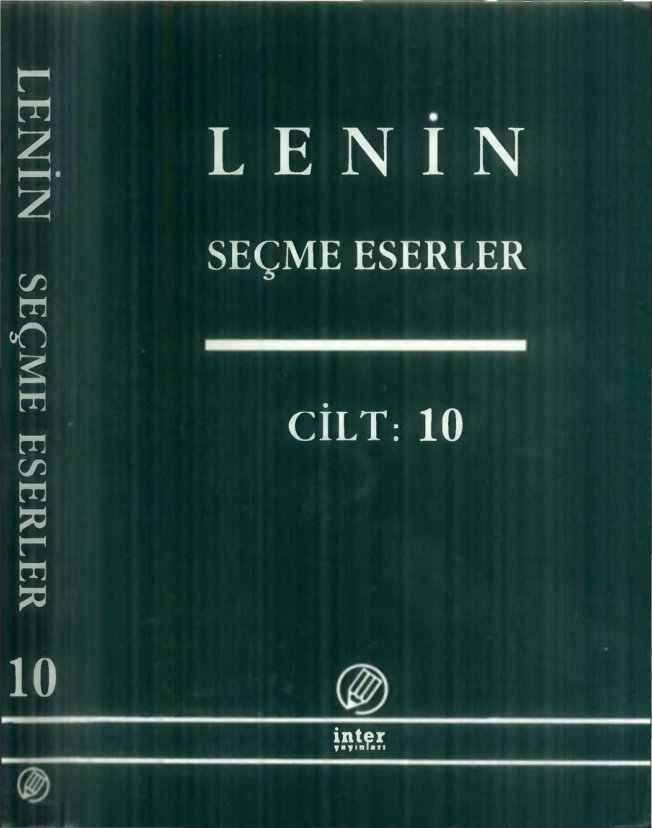 Seçme Eserler: Cilt 10 PDF – Vladimir İlyiç Lenin