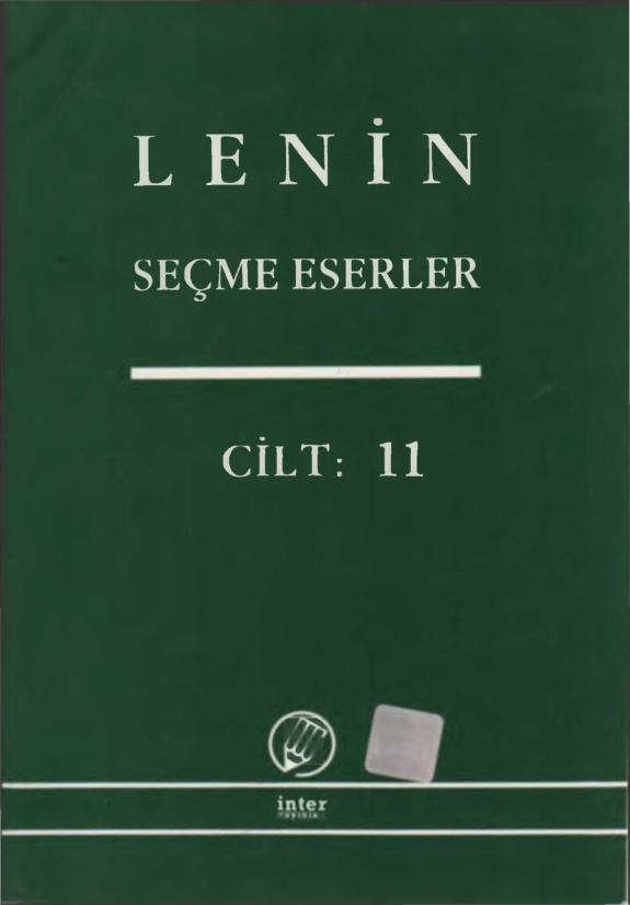 Seçme Eserler: Cilt 11 PDF – Vladimir İlyiç Lenin