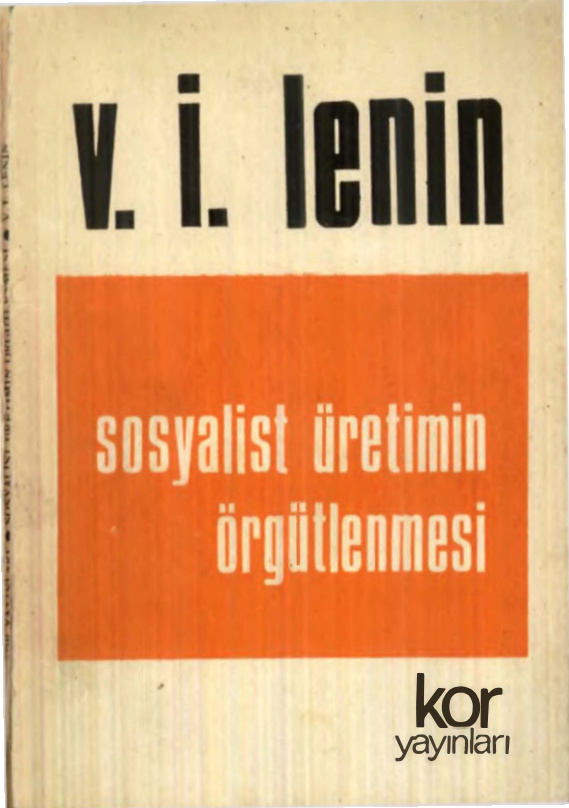 Örgütlenme PDF – Vladimir İlyiç Lenin