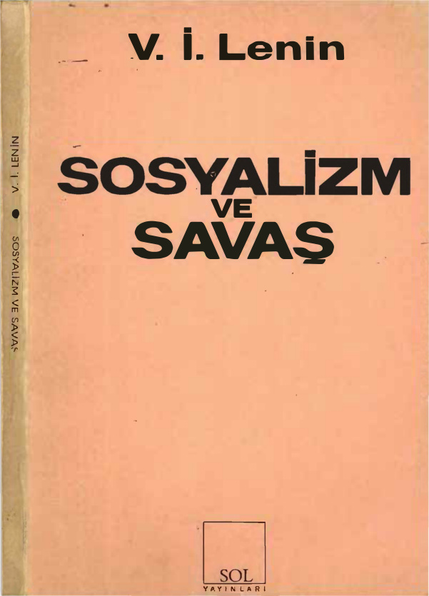 Sosyalizm ve Savaş PDF – Vladimir İlyiç Lenin