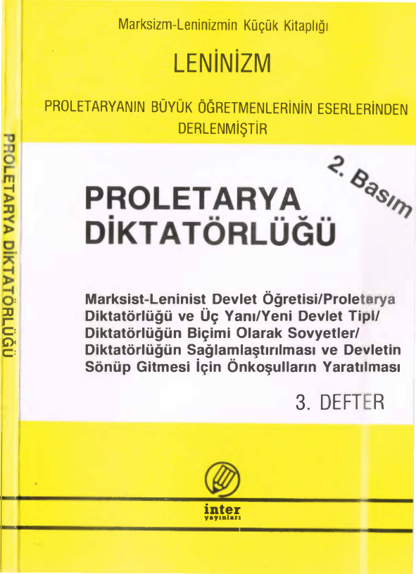 Proletarya Diktatörlüğü (3. Defter) PDF – Kolektif / Kuram