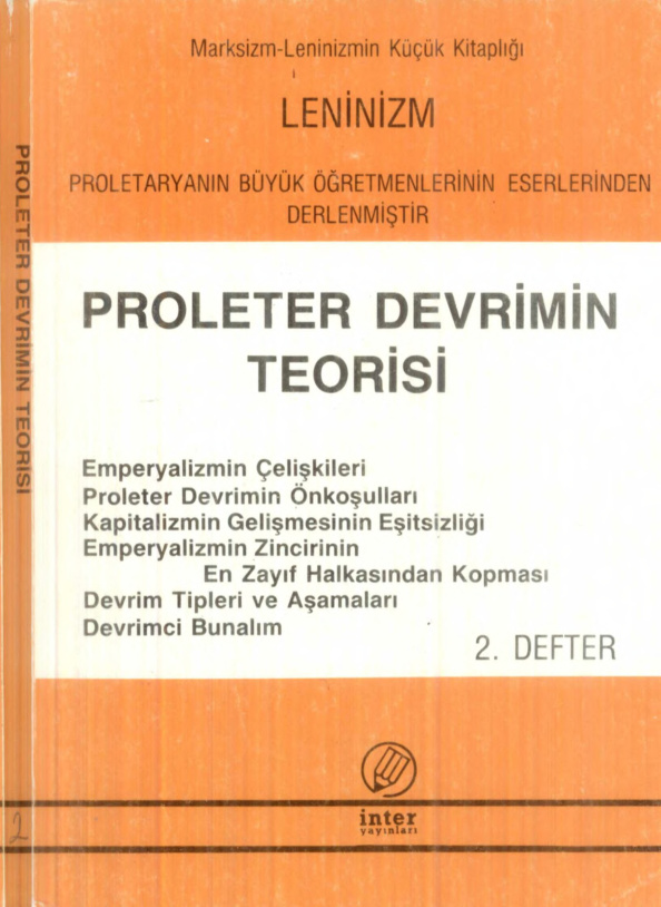 Proleter Devrimin Teorisi (2. Defter) PDF – Kolektif / Kuram