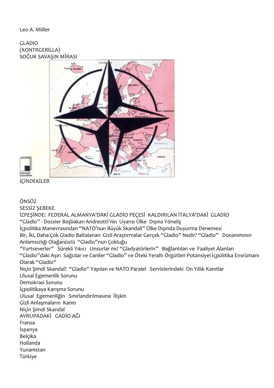 Gladio PDF – Leo A. Müller