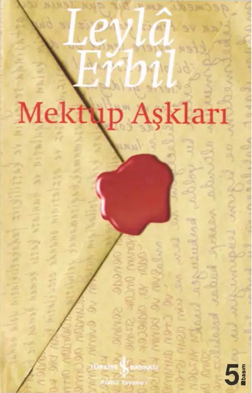 Leyla Erbil Mektup Aşkları İş Bankası Yayınları Kitap Kapağı