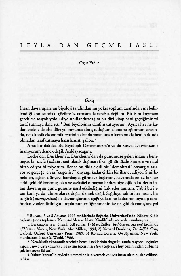 Leyla’dan Geçme Faslı PDF – Oğuz Erdur