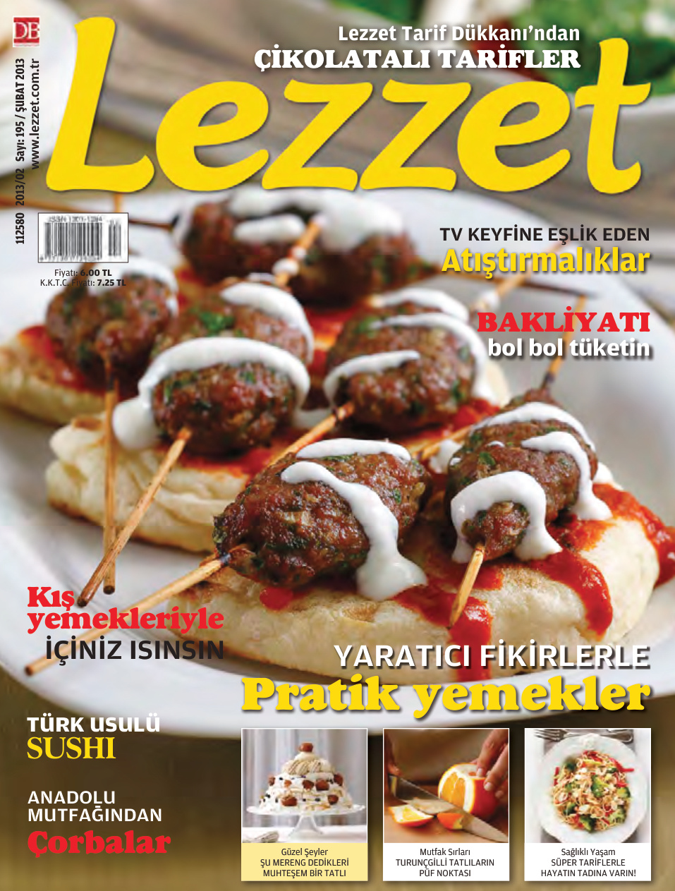 Lezzet Dergisi: Şubat 2013 PDF – Kolektif