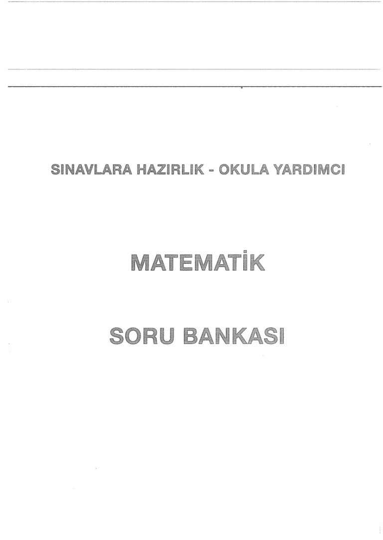 Limit Yayınları TYT Matematik Soru Bankası Kitap Kapağı