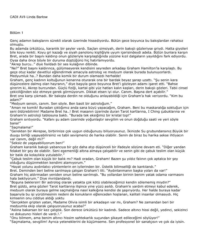 Cadı Avı PDF – Linda Barlow