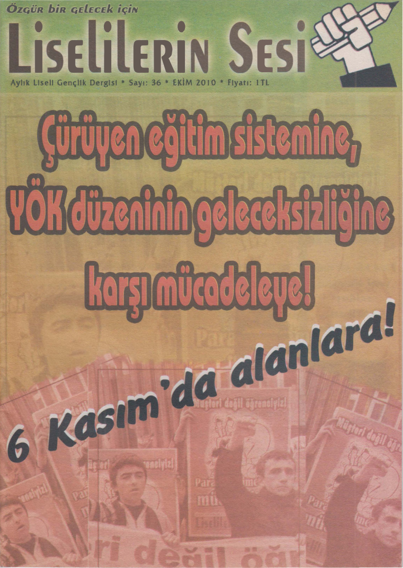 Liselilerin Sesi Sayı 036 (Ekim 2010) PDF – Kolektif / Gençlik
