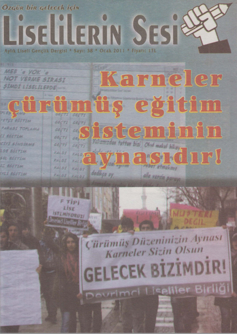 Liselilerin Sesi Sayı 038 (Ocak 2011) PDF - Kolektif / Gençlik 12 Liselilerin Sesi Sayı 038 (Ocak 2011) PDF – Kolektif / Gençlik