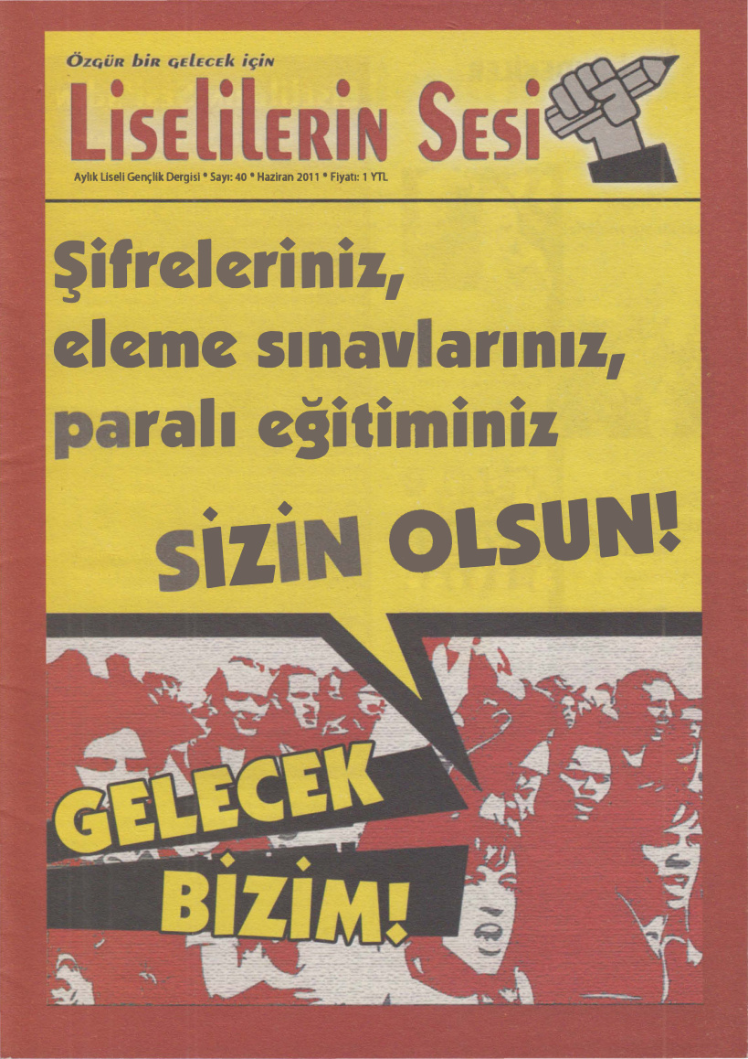 Liselilerin Sesi Sayı 040 (Haziran 2011) PDF - Kolektif / Gençlik 10 Liselilerin Sesi Sayı 040 (Haziran 2011) PDF – Kolektif / Gençlik