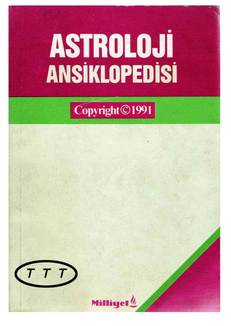M. Ali Bulut & Yaşar Sönmez Astroloji Ansiklopedisi Kitap Kapağı