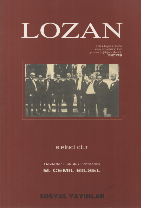 Lozan Cilt 1 PDF – M. Cemil Bilsel