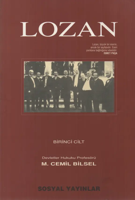 Lozan Cilt 1 PDF - M. Cemil Bilsel 6 Lozan Cilt 1 PDF – M. Cemil Bilsel