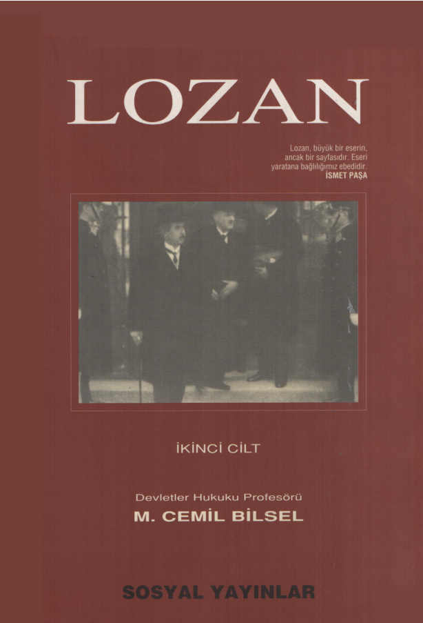 Lozan Cilt 2 PDF – M. Cemil Bilsel