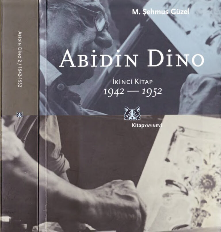 M. Şehmus Güzel Abidin Dino İkinci Kitap 1942 1952 Kitap Yayınevi Kitap Kapağı