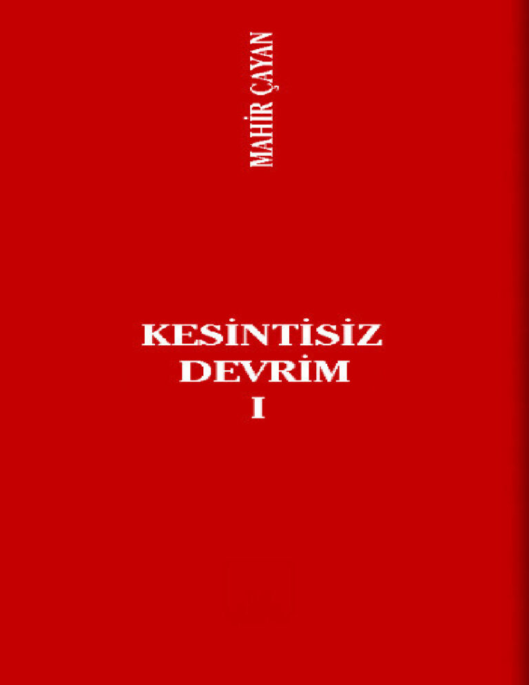 Mahir Çayan Kesintisiz Devrim I Kitap Kapağı