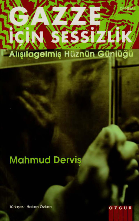 Gazze İçin Sessizlik PDF – Mahmud Derviş