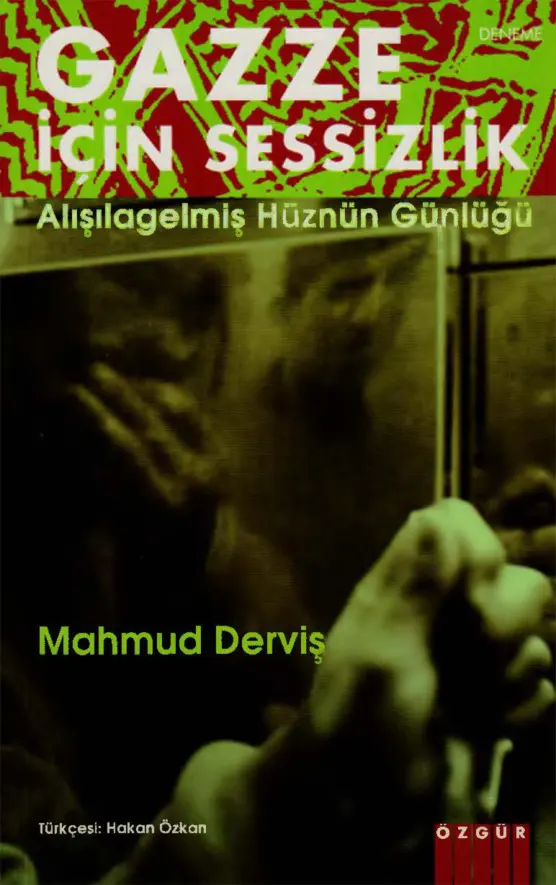 Gazze İçin Sessizlik PDF – Mahmud Derviş