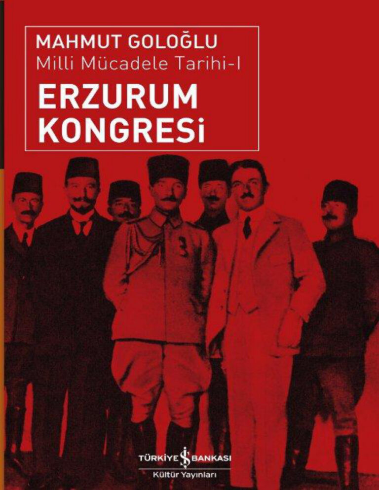 Mahmut Goloğlu Milli Mücadele Tarihi #1 Erzurum Kongresi Kitap Kapağı