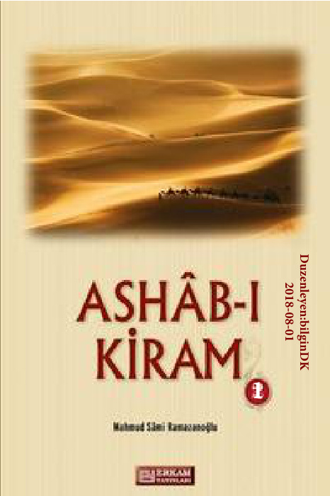 Ashab-ı Kiram Menakıbı 01 PDF – Mahmut Sami Ramazanoğlu
