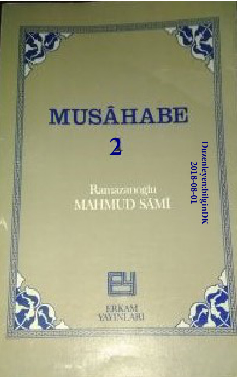 Muhasebe 2 PDF – Mahmut Sami Ramazanoğlu