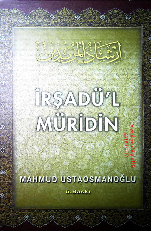 İrşadü’l Mürid PDF – Mahmut Ustaosmanoğlu