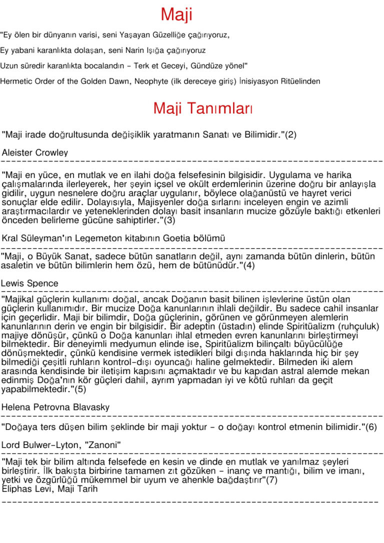 Maji ve Inisiyasyonpatya 1 Kitap Kapağı