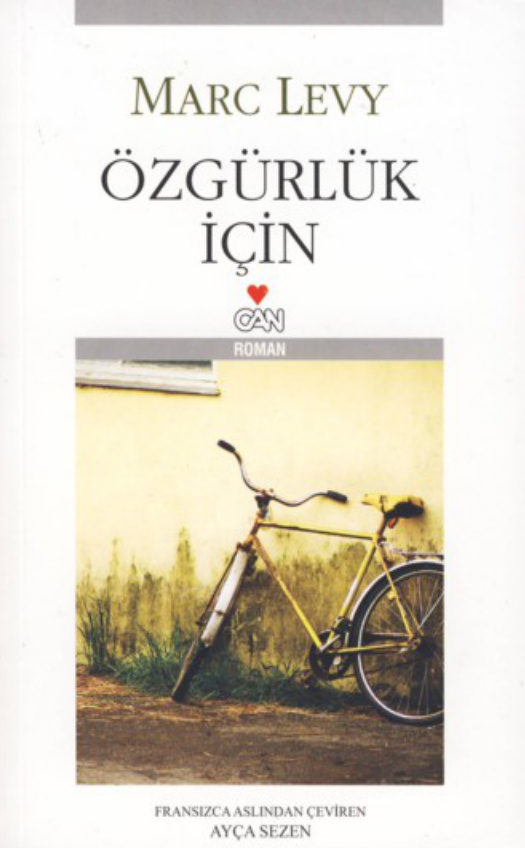 Marc Levy Özgürlük İçin Can YAyınları Kitap Kapağı