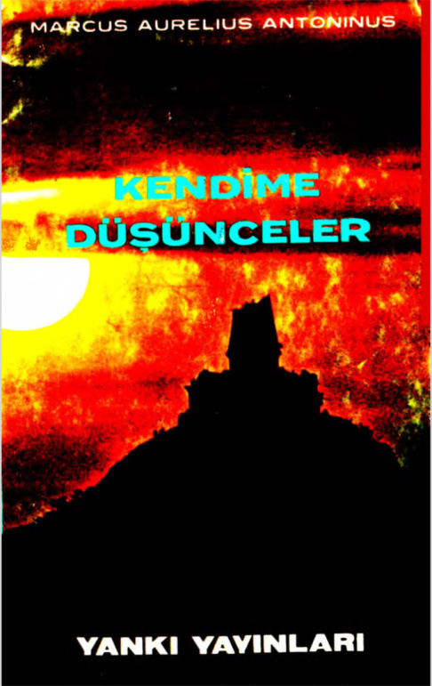 Kendime Düşünceler PDF – Marcus Aurelius Antoninus