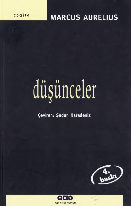 Düşünceler (Cogito) PDF – Marcus Aurelius