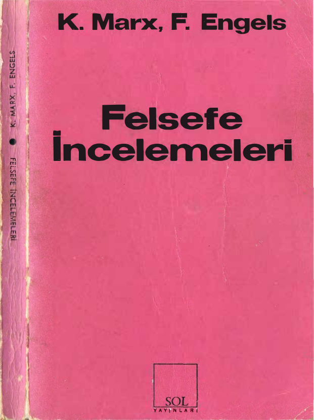 Felsefe İncelemeleri (Sol) PDF – Karl Marx & Friedrich Engels